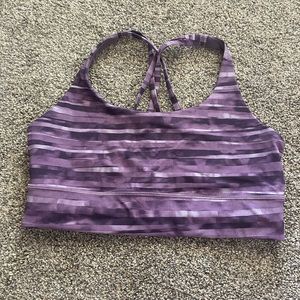 Lululemon Long-Line Strappy Sports Bra Size 12